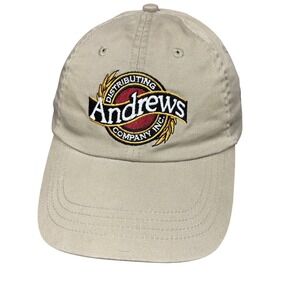 Andrews Distributing Hat Cap Strap Back Advertising Coors Light Miller Lite Mens